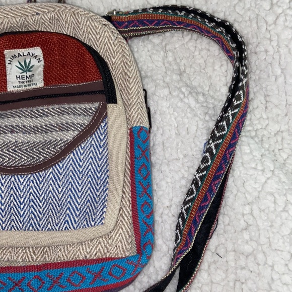 Himalayan HEMP mini backpack - Picture 3 of 10